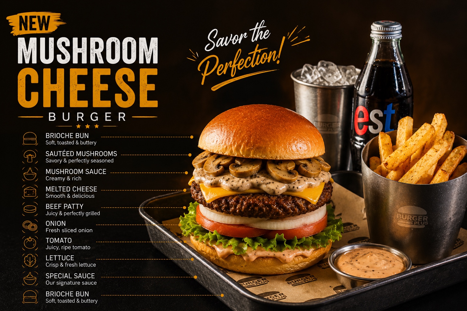 Burger Plus burger